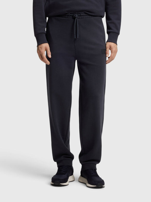 Cotton-blend sweatpants - 1