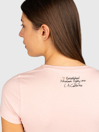 T-shirt with floral motifs - 4