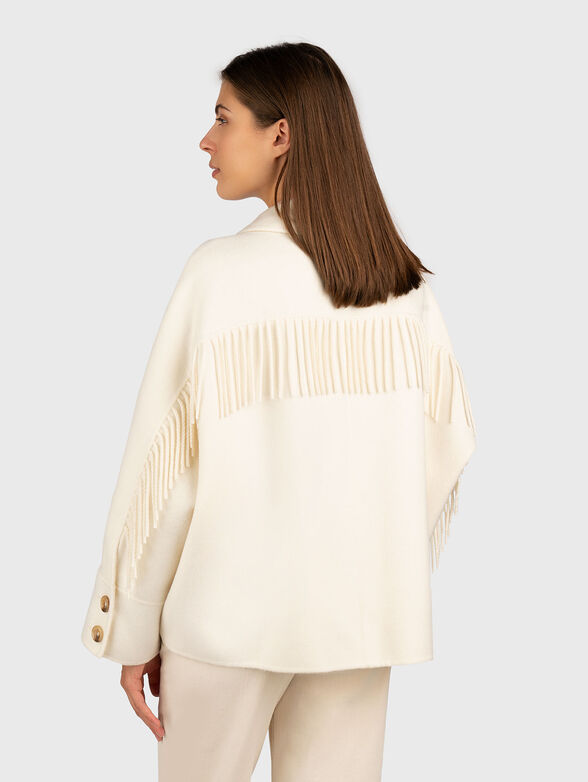 Short coat with accent buttons - 3