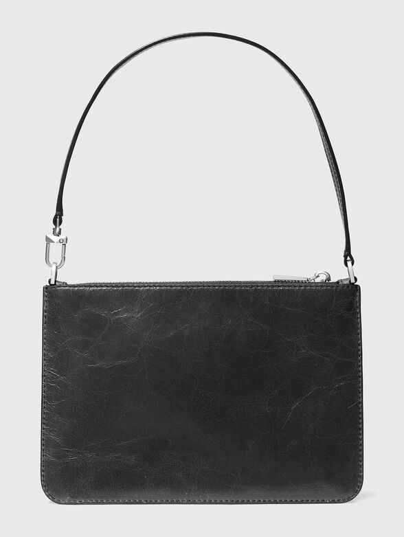 Black small leather bag - 2