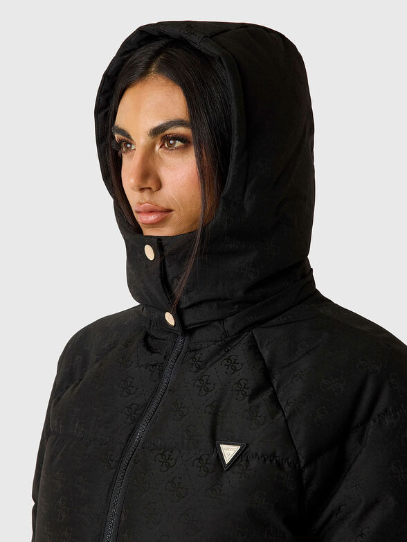 Long padded jacket with 4G logo - 4