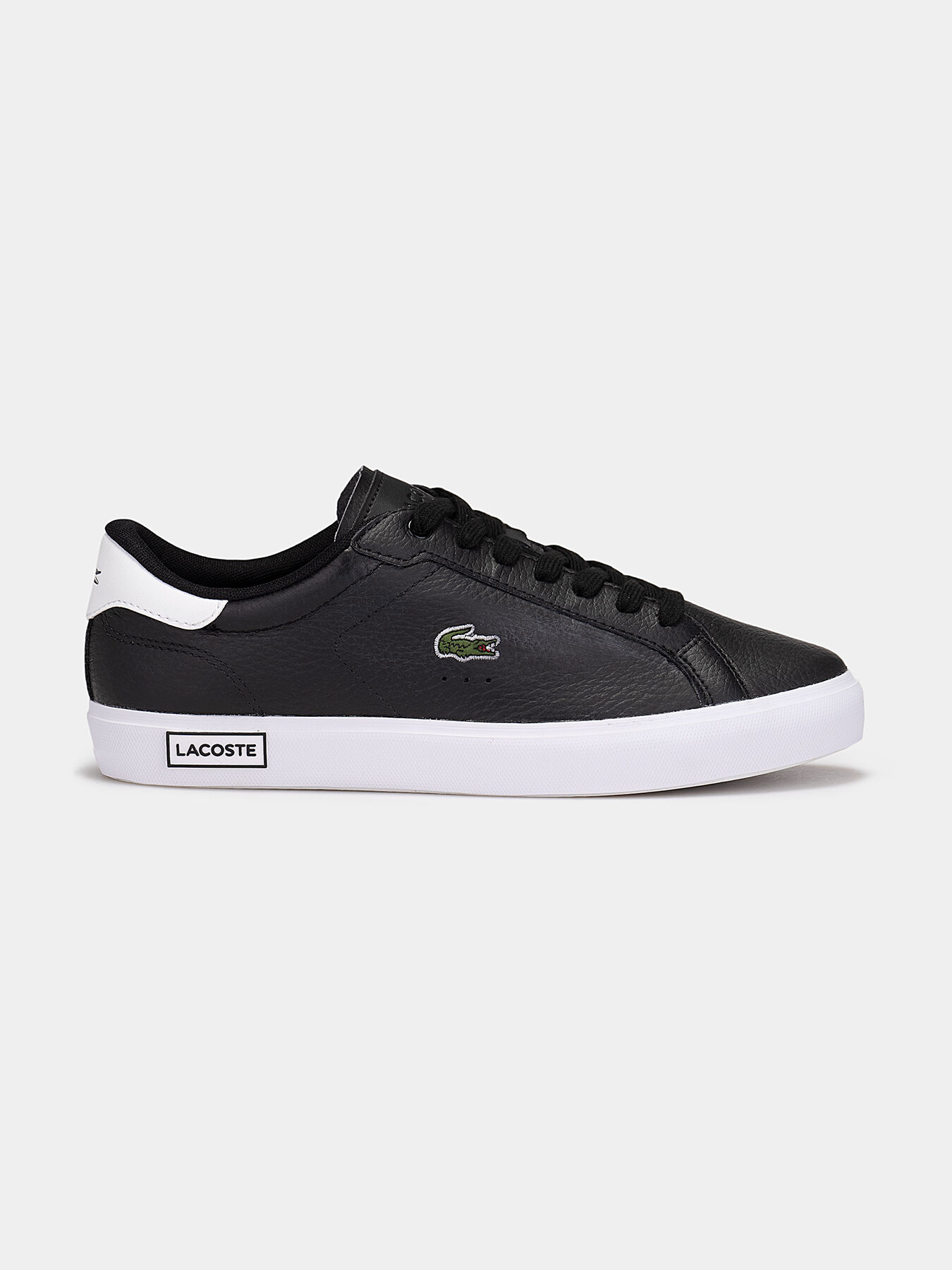 Lacoste black sneakers hot sale