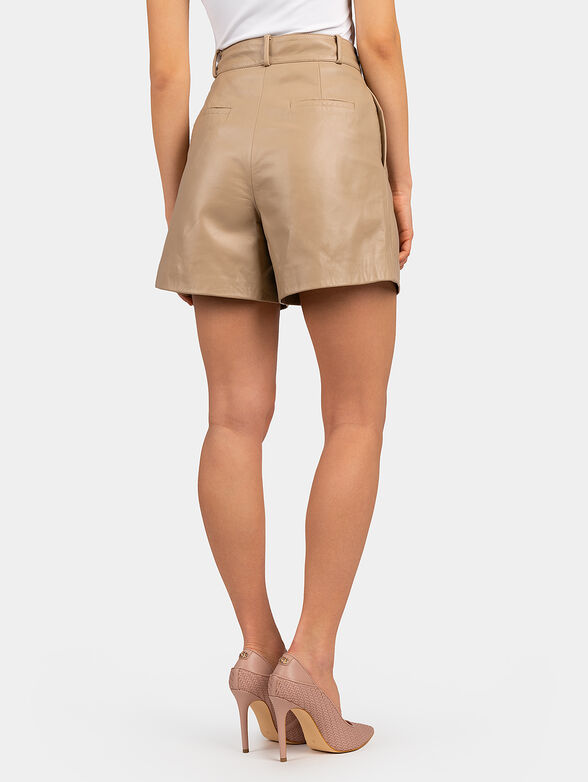 Leather shorts - 2