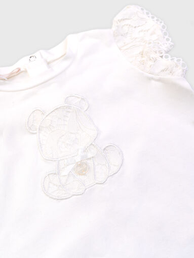 Two-piece set with lace - 3