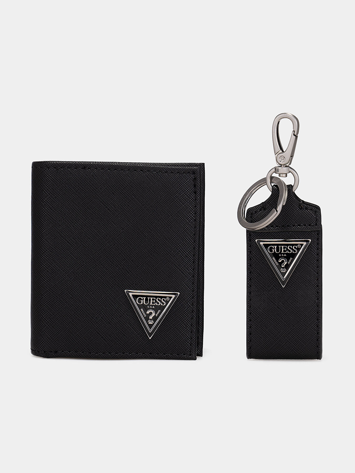 Guess keychain wallet clearance