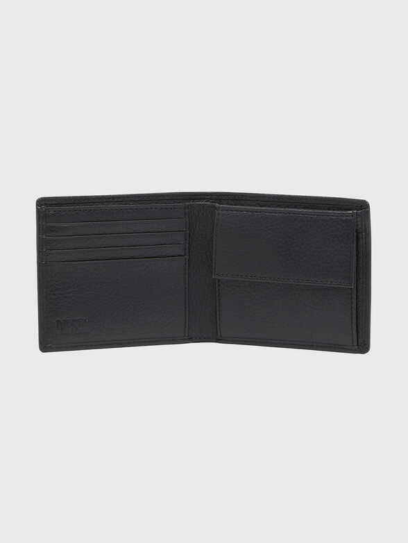 Genuine leather wallet with logo - 3