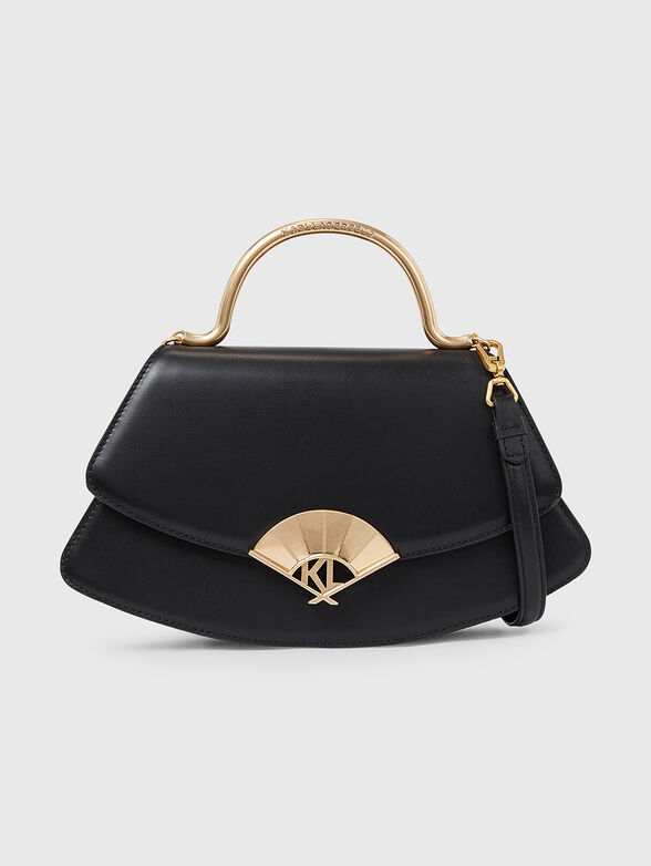 K/ARCHIVE FAN leather crossbody bag - 1