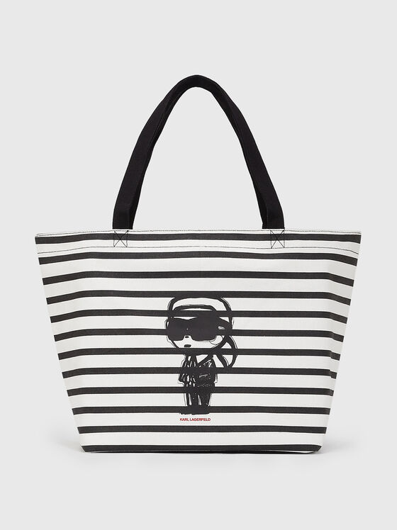 Big bag with accent logo print - 1