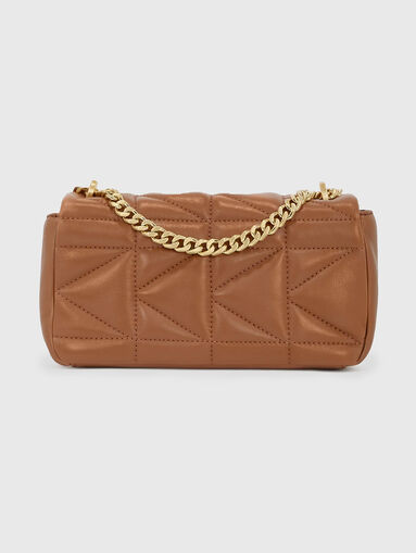 Crossbody bag with golden logo detail - 3