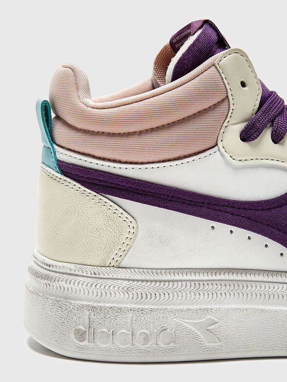 Sneakers with purple details - 3