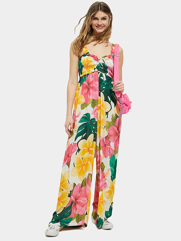 SAINT TROPEZ Jumpsuit with floral print - 1