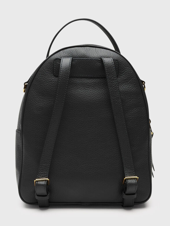 LEA leather backpack in light beige color - 2