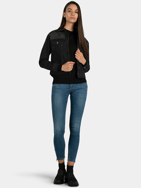 Black virgin wool sweater - 2