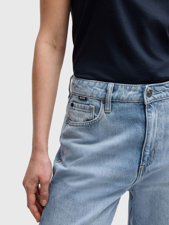 Jeans with wide legs and rips - 3