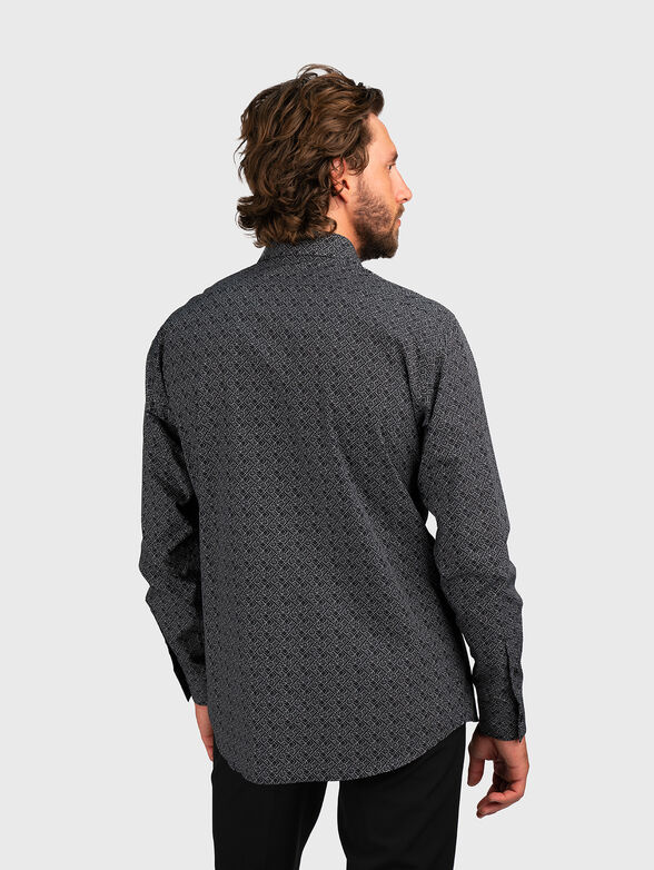 Shirt with monogram logo print - 2