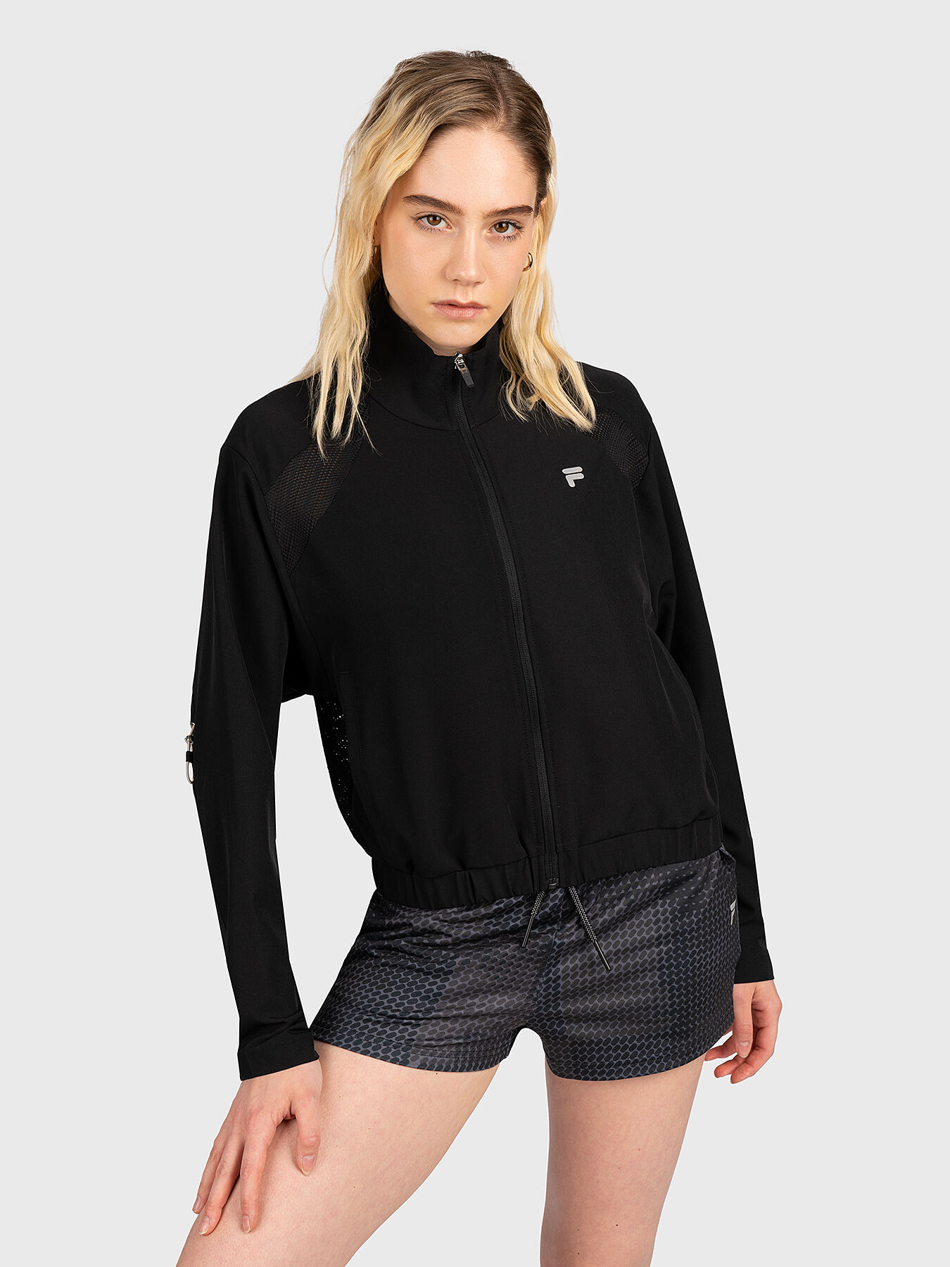 ROVERETO cropped jacket brand FILA Globalbrandsstore en