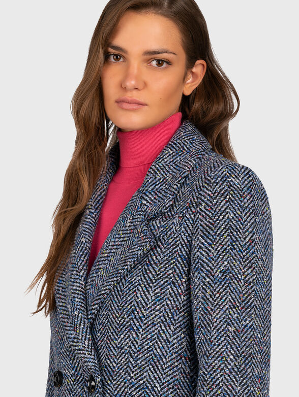 Long twill coat - 3