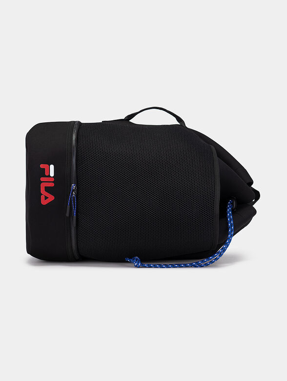 Black backpack with logo - 4