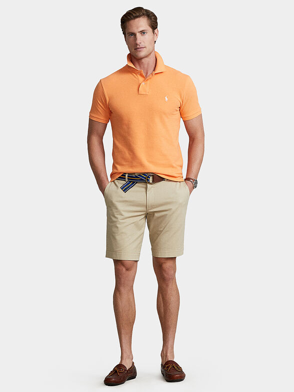 Shorts in beige color - 4