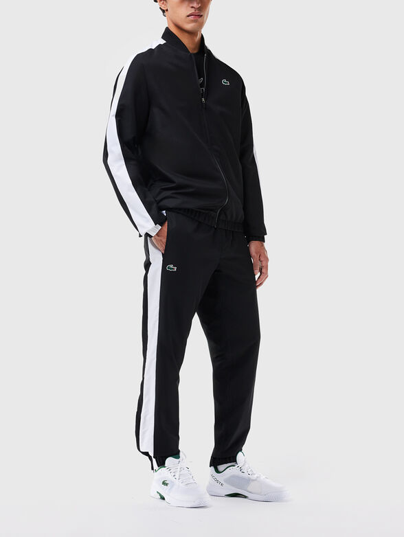Tennis tracksuit with contrasting edges and logo prin - 3