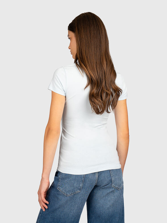Cotton-blend T-shirt - 3