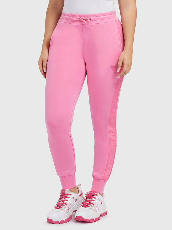 Спортен панталон ALLIE в розов цвят - 1