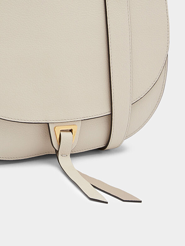 ARPEGE Black leather crossbody bag - 6