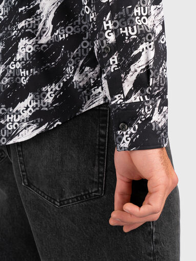 ERMO shirt with monogram logo design - 4