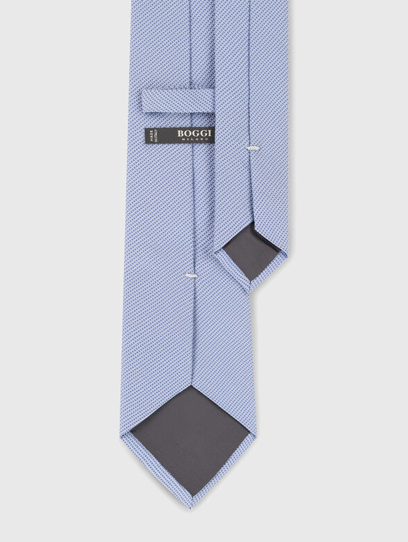 Silk tie with a jacquard pattern - 2