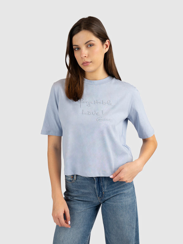 SOPHIE T-shirt with embroidery and logo - 1