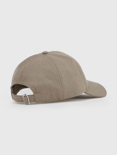 K/SIGNATURE wool blend cap - 3