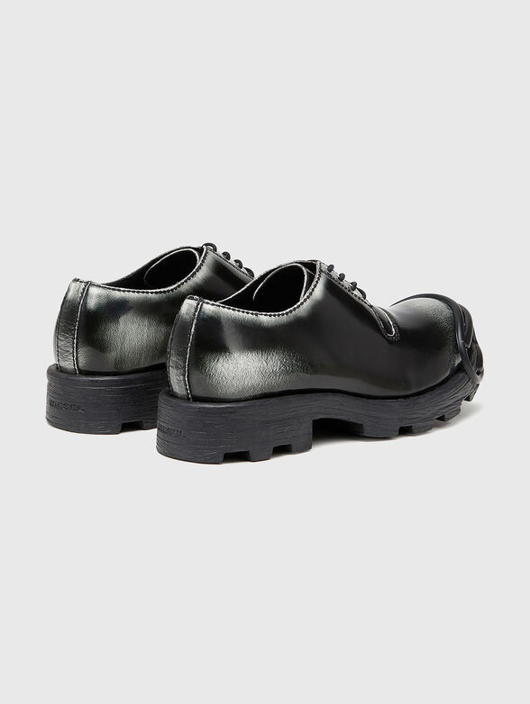 HAMMER D-HAMMER leather shoes with accent logo - 3