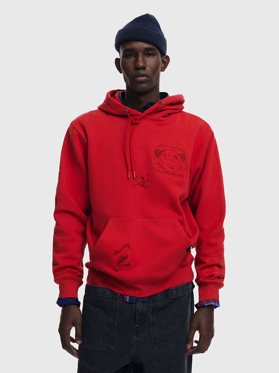 Памучен суитшърт NUEVA ESCOCIA - 1