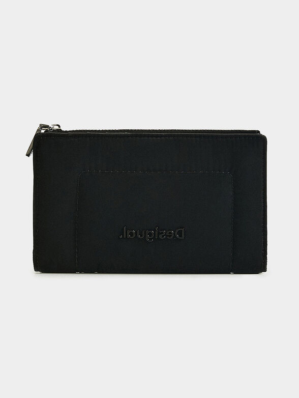 EMMA black wallet with zip - 1