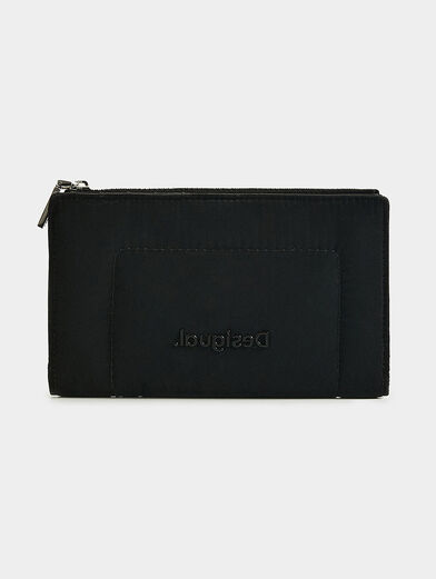 EMMA black wallet with zip - 1