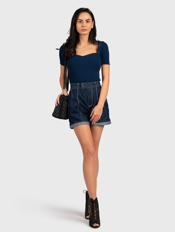 Blue blouse GUENDALINA - 2