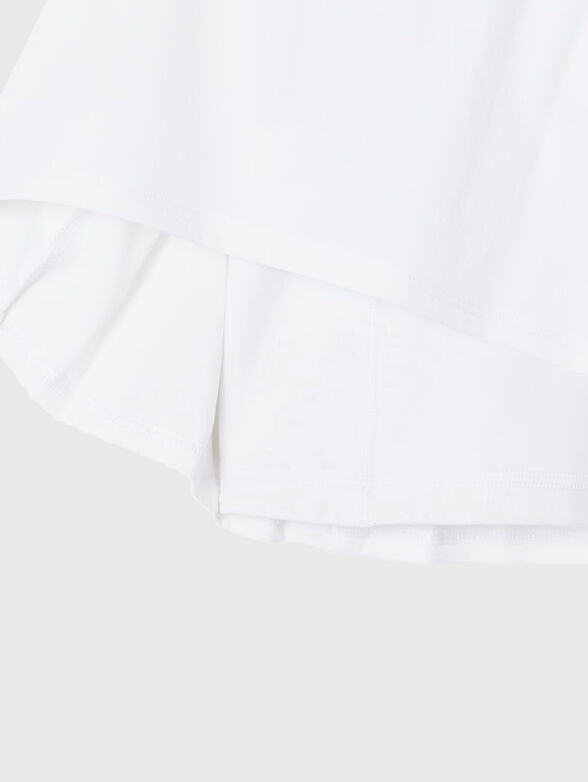 Tennis skirt with embroidered logo - 4