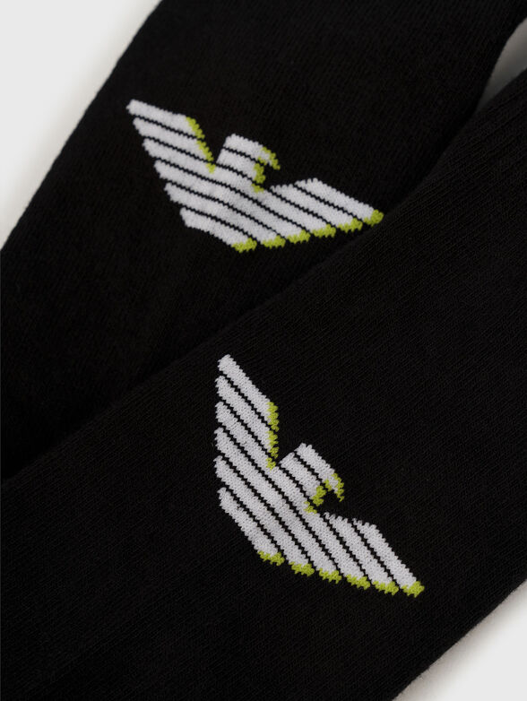 Set of two pairs of socks with logo - 3