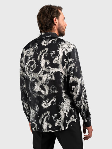 Shirt with contrasting print - 3