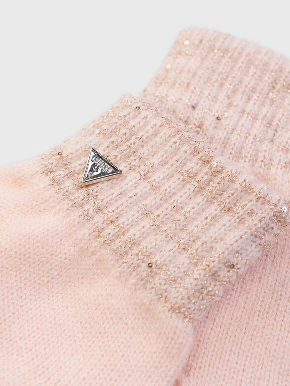 Wool blend gloves - 2