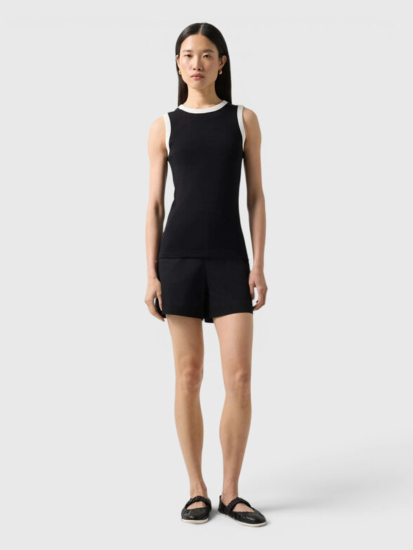 NIKI top with contrasting trim - 2