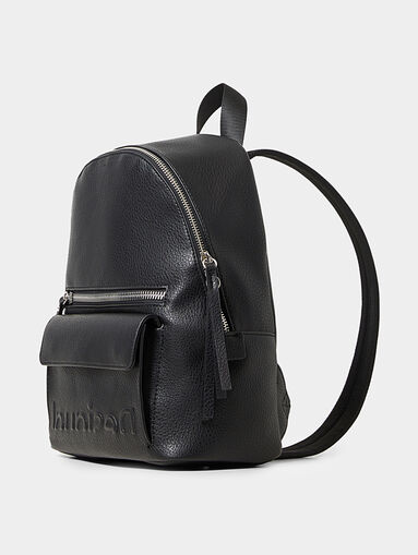 Black backpack with logo - 3