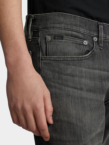 SULLIVAN grey slim jeans - 4