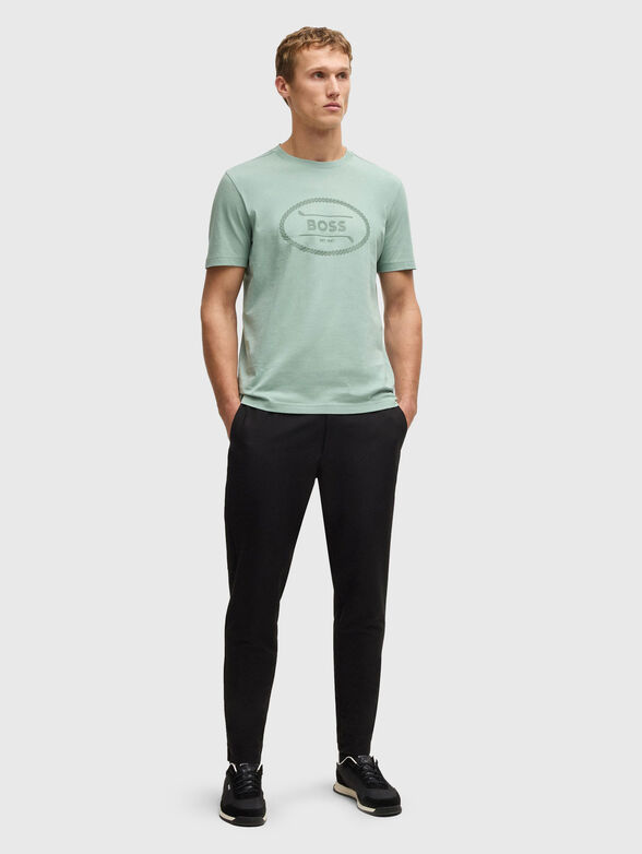 T-shirt with logo print in black - 2