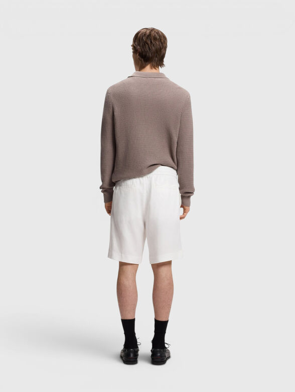 Linen-blend shorts - 2