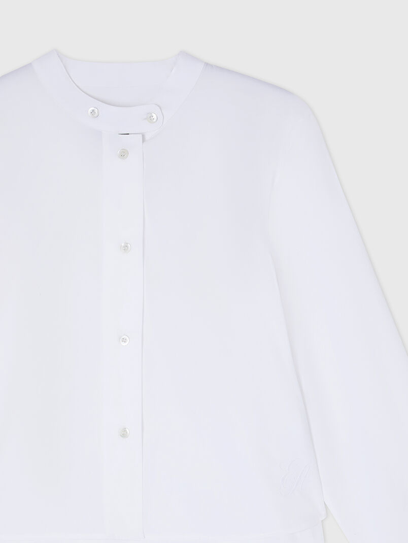 Cotton poplin shirt - 3