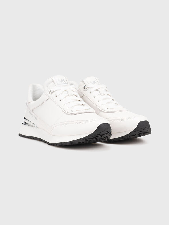 NOVA leather sneakers with contrast sole - 2