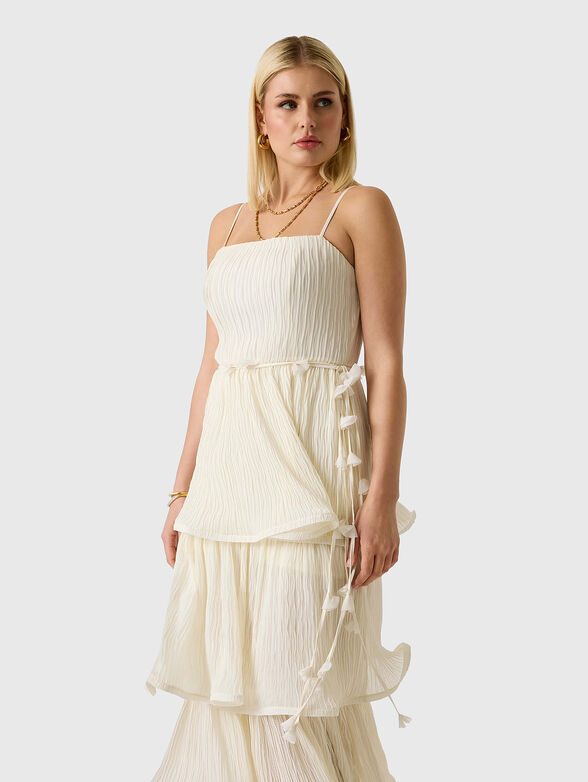 Flared ruffle dress - 3