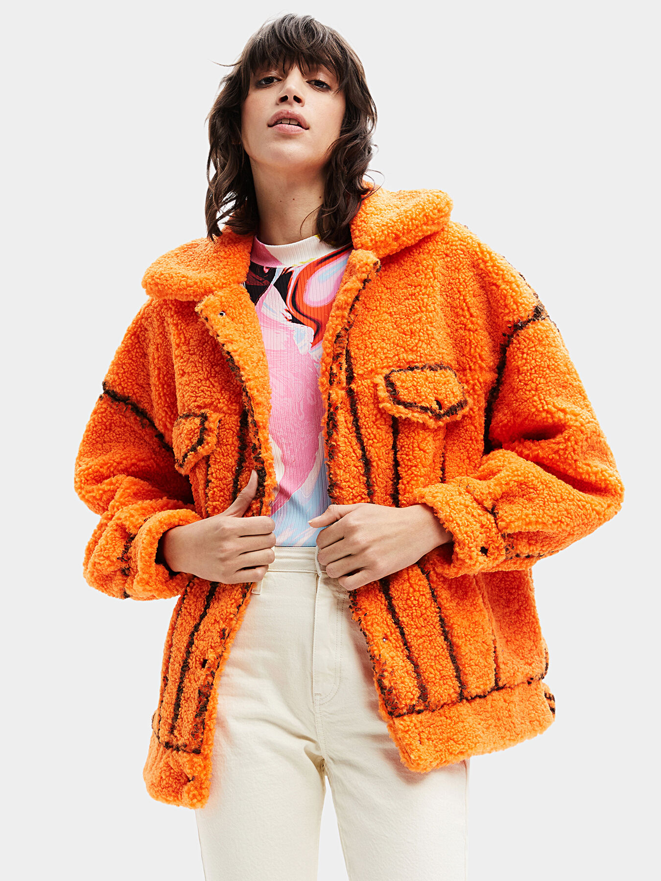 ジャケット・アウター WCPO02 Jacket WOPLMosser Textile Orange WCPO02 Jacket WOPLMosser Textile Orange