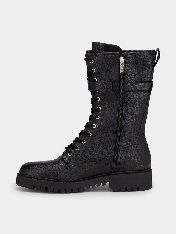 ORISS boots with metal accents - 4